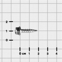 Саморезы по дереву оцинкованные 4.8x19 мм 10 шт.