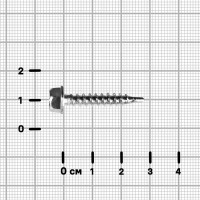 Саморезы по дереву оцинкованные 4.8x29 мм 8 шт.