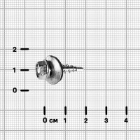 Саморезы по дереву оцинкованные 5.5x19 мм 10 шт.