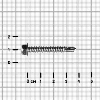 Саморезы по дереву оцинкованные 5.5x38 мм 6 шт.