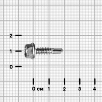 Саморезы по дереву оцинкованные 4.8x19 мм 100 шт.