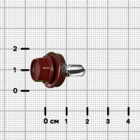 Саморезы по металлу оцинкованные 6.3x19 мм 10 шт. RAL 3005