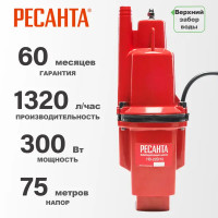 Насос садовый колодезный Ресанта НВ-22В/10 10 м 1320 л/ч