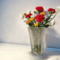 Ваза Crystal стекло цвет прозрачный 27.3 см