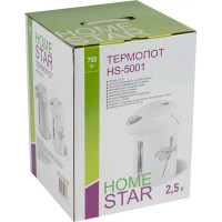 Электрический чайник Homestar HS-5001 1.7 л пластик цвет белый