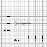 Саморезы оконные острые оцинкованные 4.1x25 мм 814 шт.