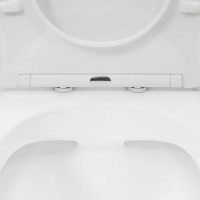 Унитаз-компакт AM.PM Moxie Flash Clean C9M8600SC, безободковый, сиденье с микролифтом, двойной смыв