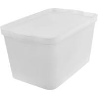 Ящик для хранения Trendy 45.2x29.8x24.4 см 24 л полипропилен белый