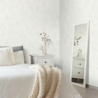 Обои флизелиновые Euro Decor Gemma белые 1.06 м ED7234-00