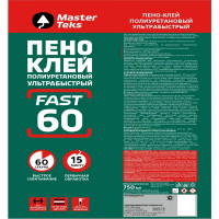 Клей-пена монтажный Masterteks Profmaster Ультрабыстрый 750 мл