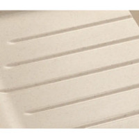 Мойка для кухни врезная с крылом Эко-М М-09 76x50 см глубина чаши 20 см мрамор цвет светло-бежевый