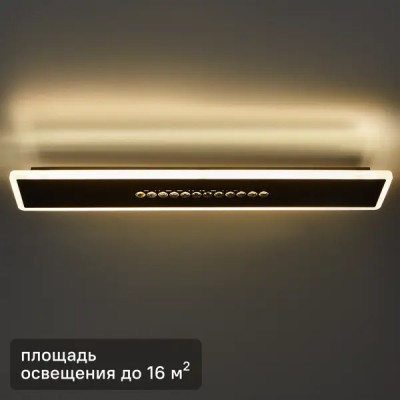 Люстра потолочная светододная Shine FR6105CL-L40B цвет черный