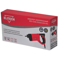 Вибратор для уплотнения бетонной смеси Elitech ВРЭ 1335 E2102.003.00, 1300 Вт