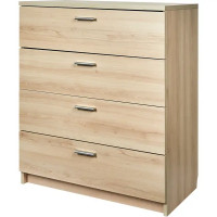 Каркас комода 4 ящика 80x99x44.3 см ЛДСП цвет дуб комано