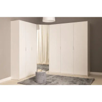 Каркас шкафа Лион 60x200.2x54.5 см ЛДСП цвет белый