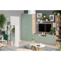Каркас шкафа Лион 80x200.2x41.7 см ЛДСП цвет дуб комано