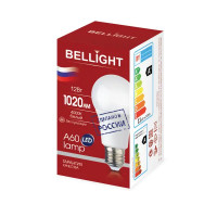 Лампа светодиодная Bellight E27 220-240 В 12 Вт груша матовая 1020 лм нейтральный белый свет
