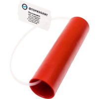 Втулка защитная на теплоизоляцию ø16 мм 11.5 см полиэтилен цвет красный