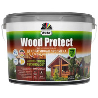 Пропитка для дерева Dufa Wood Protect полуматовая палисандр 9 л