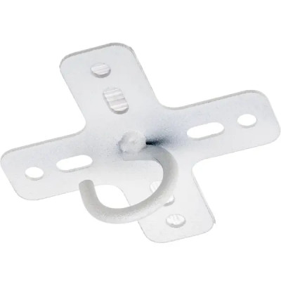 Кронштейн для крепления люстр/подвесов 23580 8 E14/E27/GU10/GU5.3 цвет белый