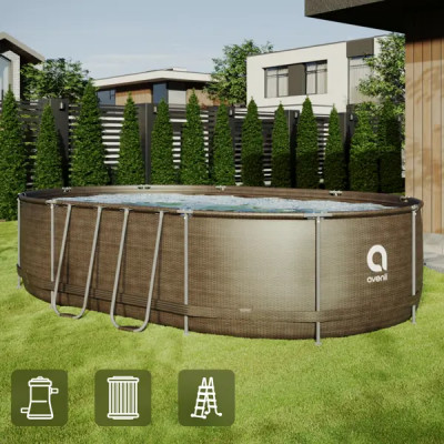 Каркасный бассейн Avenli 427x275x100 см 8073 л