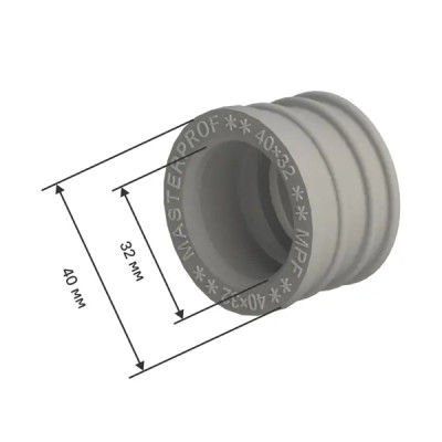 Манжета сантехническая переходная MPF 40x32 мм