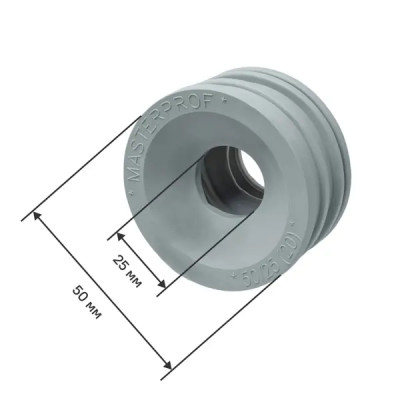 Манжета сантехническая переходная MPF 50x25 мм