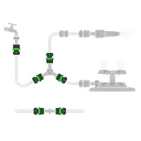 Коннектор стандартный для шланга Amigo 79100 1/2\