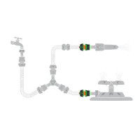 Коннектор для шланга с автостопом Amigo 79300 3/4\