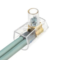 Зажим для кабеля КЗВИ 2x10 мм², пластик