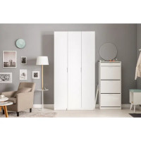 Дверь для шкафа Лион София 59.4x193.8x1.8 см ЛДСП цвет белый матовый