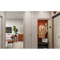 Дверь для шкафа Лион София 59.4x193.8x1.8 см ЛДСП цвет белый матовый