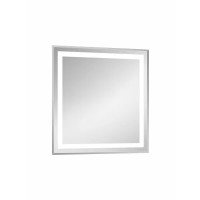 Зеркало для ванной Пронто Люкс с подсветкой 60x60 см