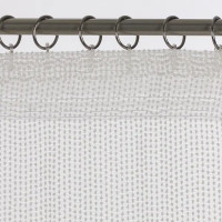 Тюль на ленте Miamoza 300x280 см молочный