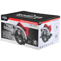 Пила циркулярная сетевая Elitech ПД 15-65, 1500 Вт, 185 мм