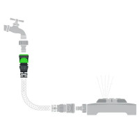 Коннектор для шланга с автостопом Amigo 79860 1/2\