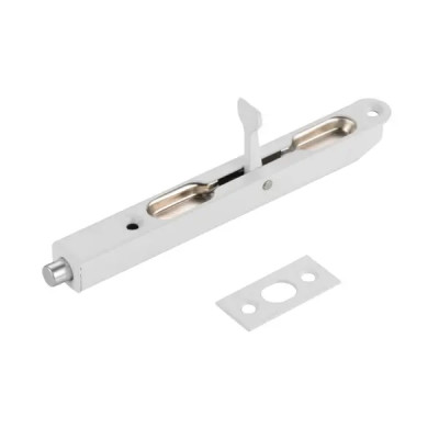 Шпингалет торцевой Edson EDS-401-140 12x16x140x13 мм, сталь, цвет белый