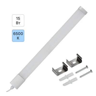 Светильник линейный светодиодный Generica ДСП 1102 554 мм 15 Вт холодный белый свет