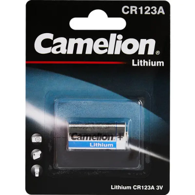 Батарейка литиевая Camelion CR123A-BP1 A 1 шт.