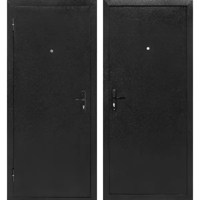 Дверь входная металлическая Форпост 52 96x205 см левая антик черный