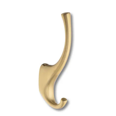 Мебельный крючок N00-N00-KG 19 см ЦАМ цвет золото