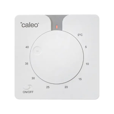 Терморегулятор для теплого пола Caleo C430 механический цвет белый