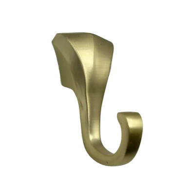 Мебельный крючок N00-N00-KG 13 см ЦАМ цвет золото
