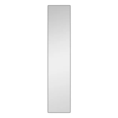 Дверь для шкафа с зеркалом Лион 39.6x193.8x1.6 см ЛДСП цвет серый