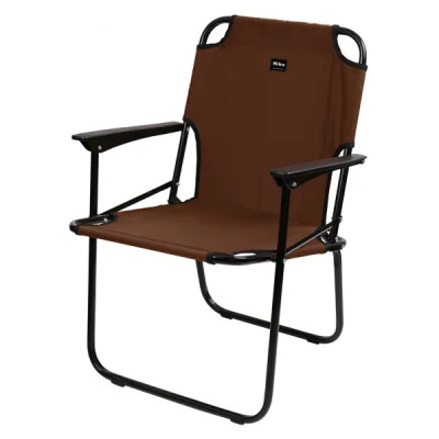 Кресло КС4-LM/К складной 58x60.5x75 сталь/полиэстер цвет коричневый