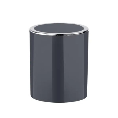 Контейнер для мусора Fixsen Round Gray FX-453-6 5 л пластик цвет серый