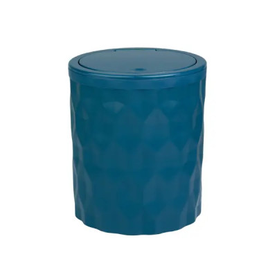 Контейнер для мусора Fixsen Diamond Blue FX-465-6 5 л пластик цвет синий