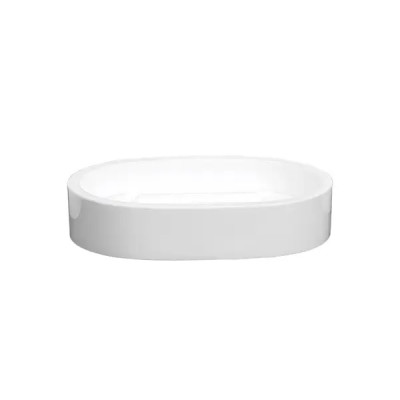Мыльница Fixsen Round White FX-451-4 пластик цвет белый