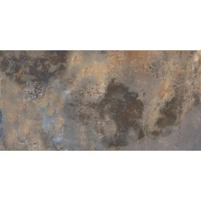 Глазурованный керамогранит Rust Metal 60x120 см 1.44 м² матовый цвет разноцветный