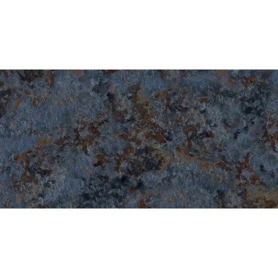 Глазурованный керамогранит Azul Metal 60x120 см 1.44 м² матовый цвет синий